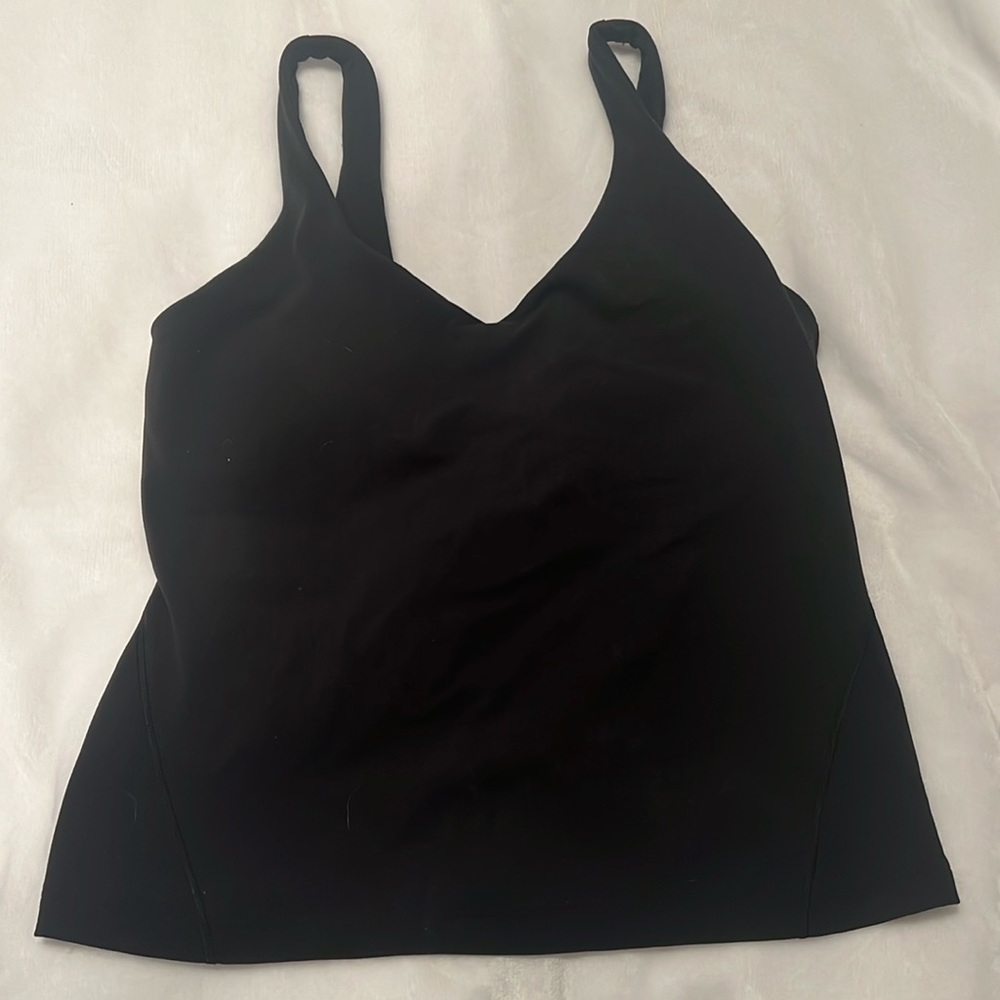 lululemon athletica Black Tank Top
